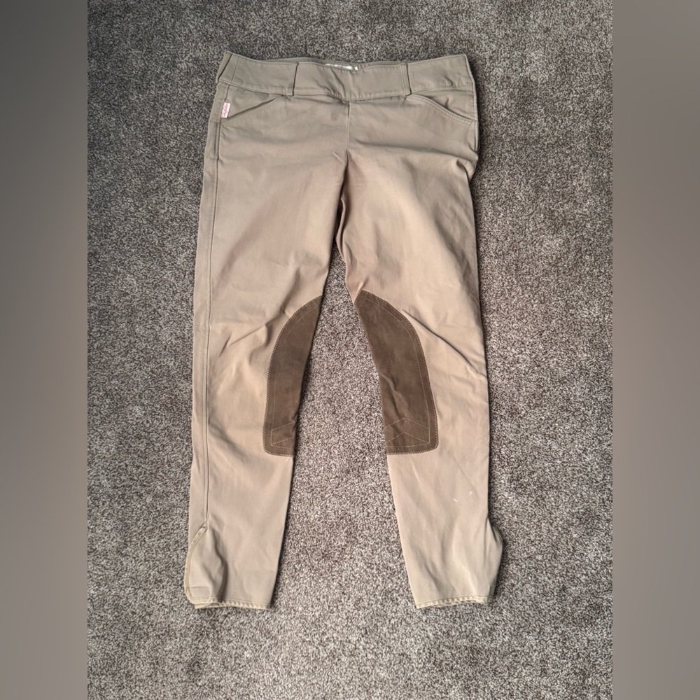 TAILORED SPORTSMAN TROPHY HUNTER 1968 LOW-RISE SIDE-ZIP Knee Patch Breeches